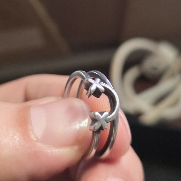 Double X RING SIZE 6 - Picture 3 of 5